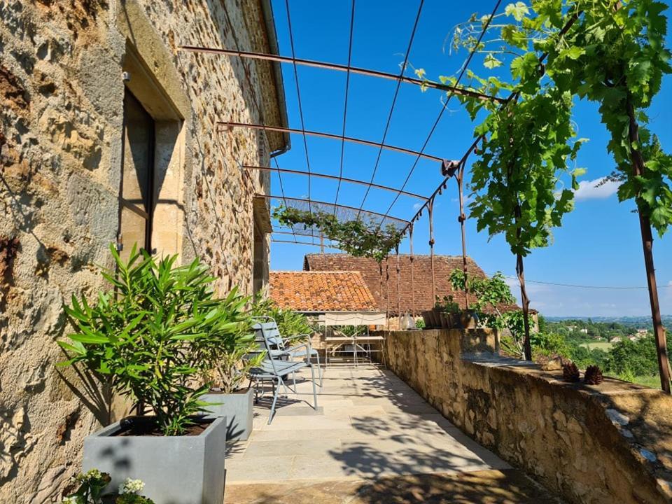 Les Peyronnies Villa Figeac Buitenkant foto